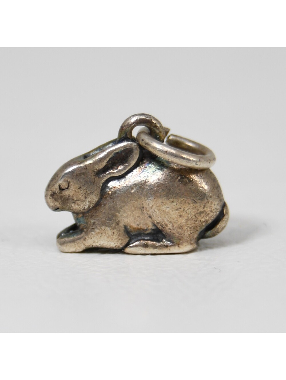 James Avery Retired Sterling Silver Cottontail Bunny Rabbit Charm Old 3-D Style